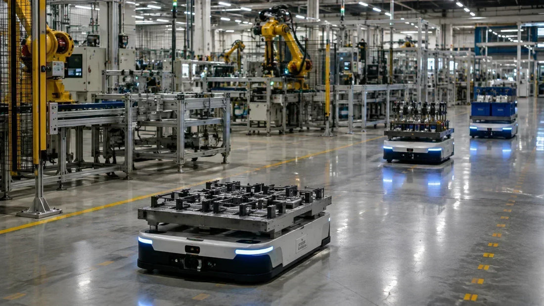 Driving Warehouse Intelligence: DC Motor Solutions for AGVs and AMRs