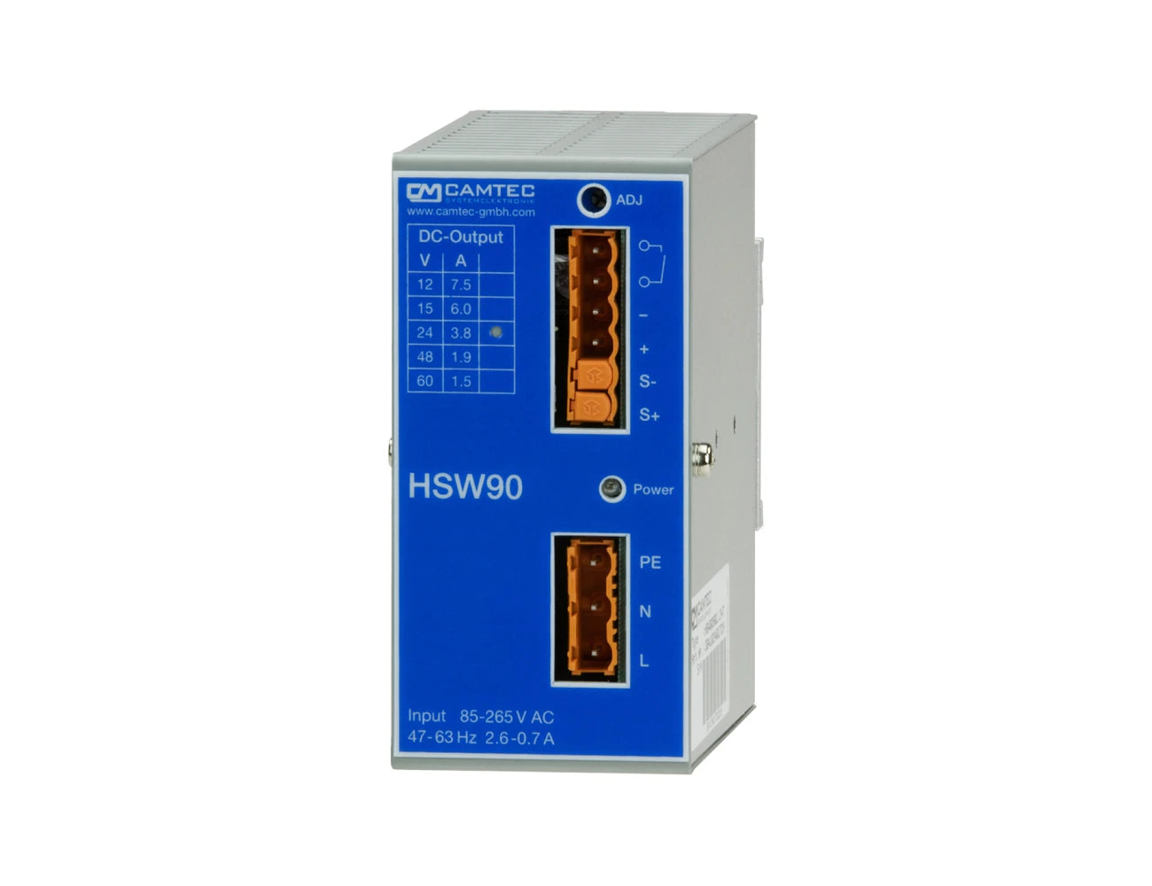 Camtec HSW00901 SERIES AC/DC Power Supply