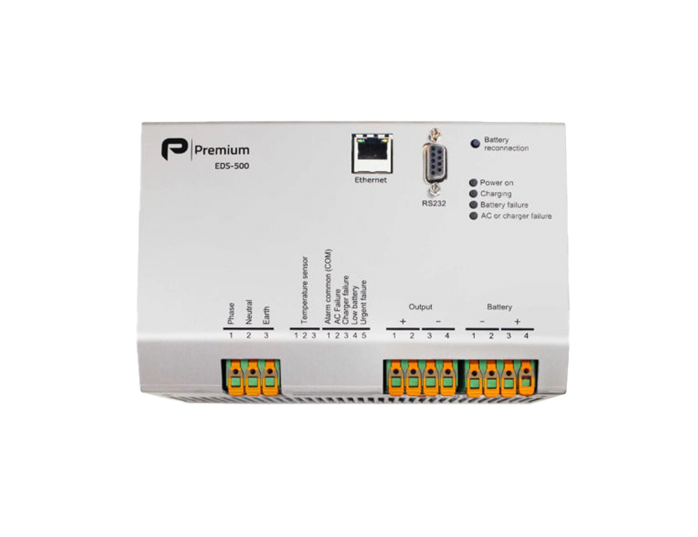 Premium EDS-500 Series DC-UPS / Battery Charger