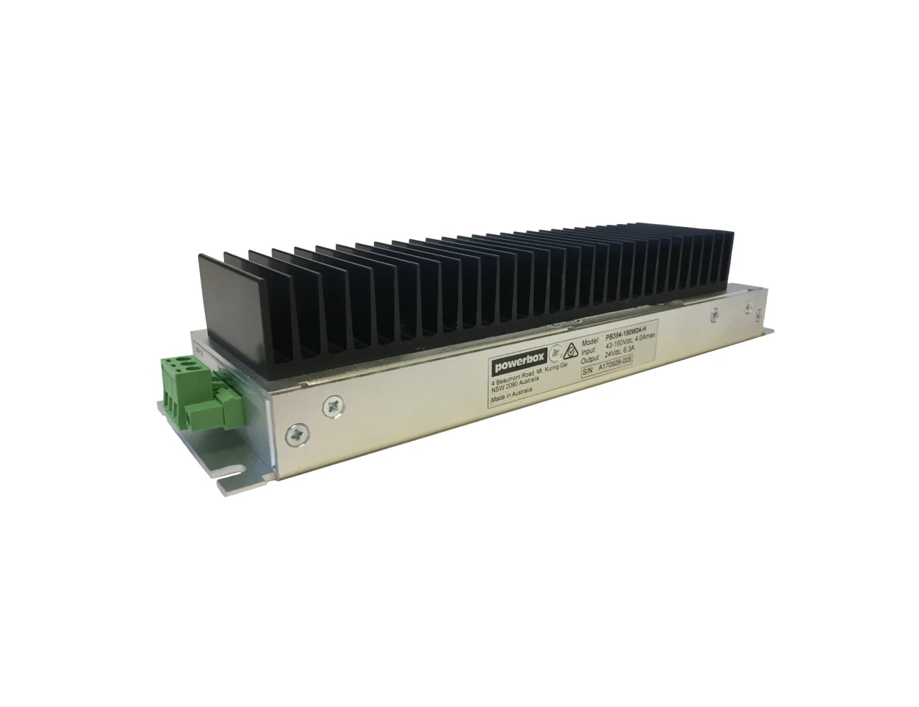 Powerbox PB354 SERIES DC/DC Converter - Railway (50-150W)