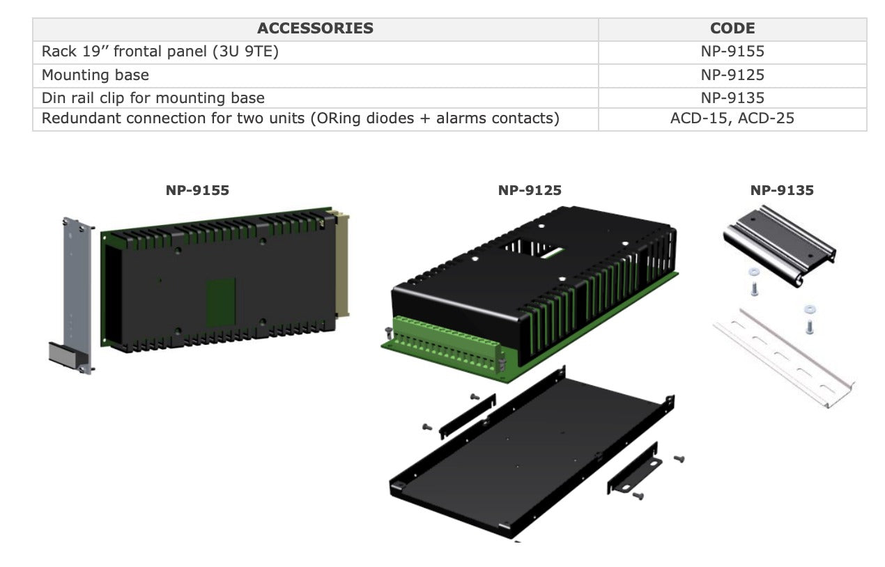 Electronic rack gear and accessories.