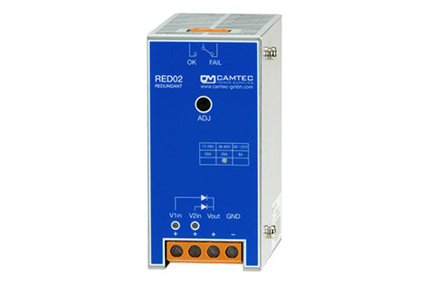 Camtec DIN Rail Power Supplies RED00202 redundancy module