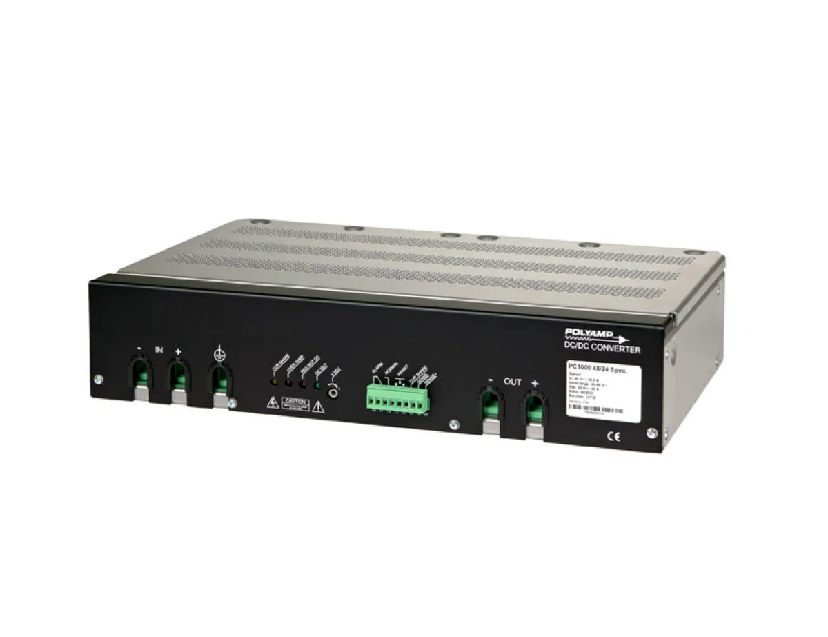 Polyamp DC-DC converters - PC2000 series, 2000W railway and industrial power supply