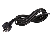 Australia and New Zealand AS/NZS 3112 mains plug on a Victron Blue Smart IP22 Charger power cord.