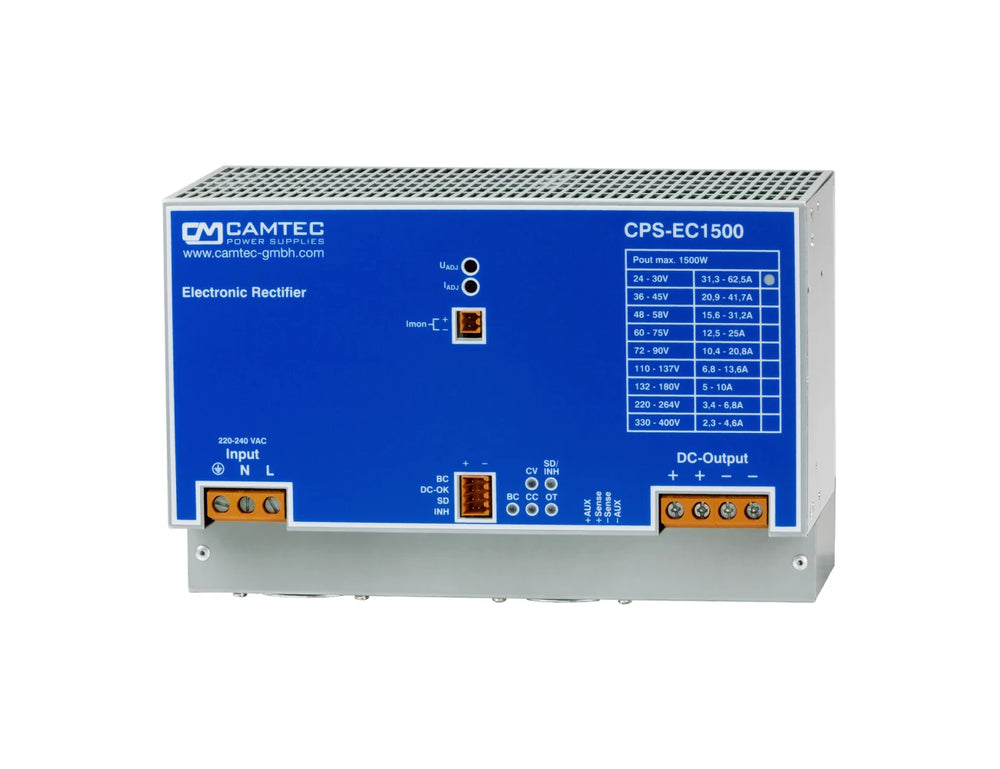 Camtec CPS-EC1500 SERIES  Battery Charger