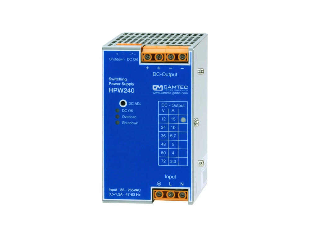 Camtec HPW02401 SERIES  Battery Charger