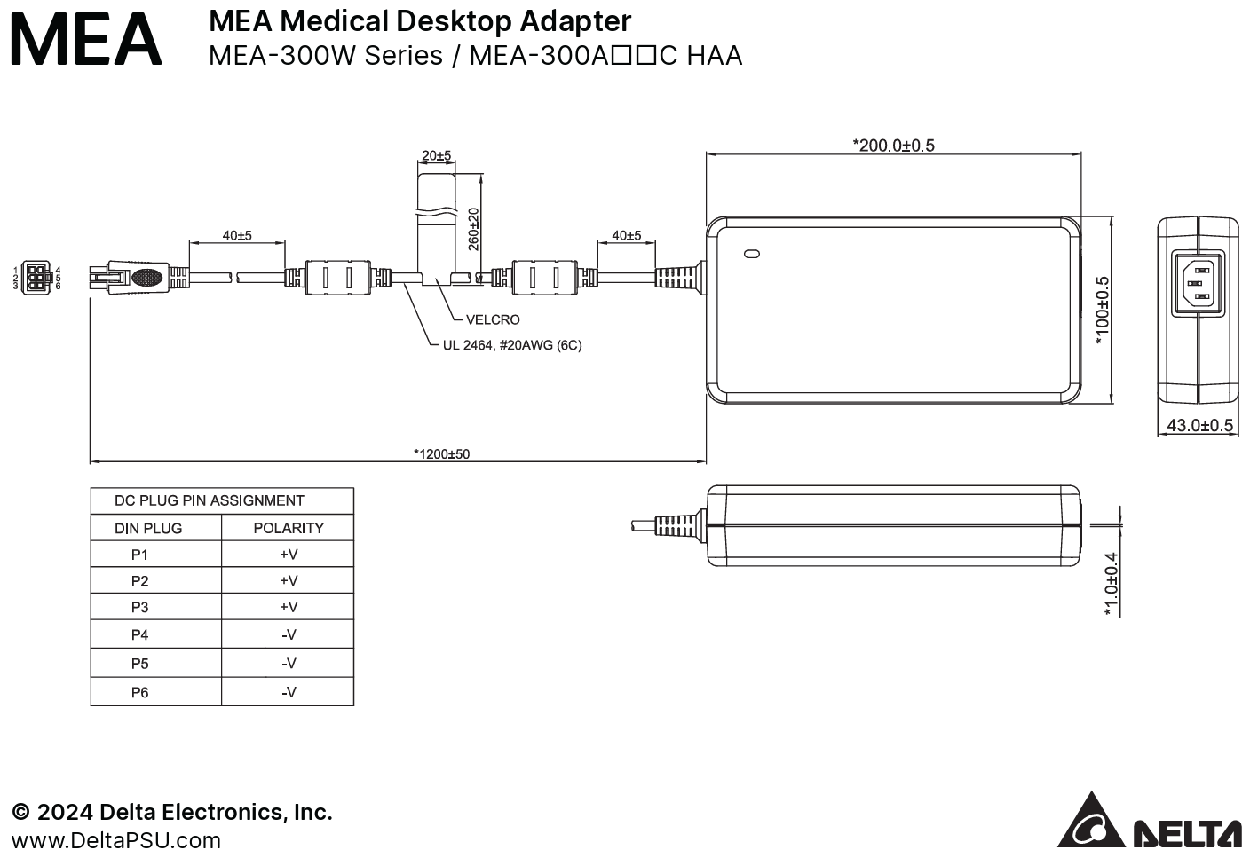 GA_Drawing_MEA-300A24C_HAA