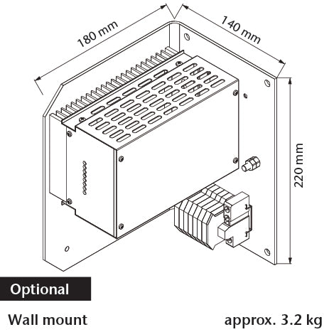 Schaefer_C500D_DC-DC_Converter_Drawing_Wall_Mount