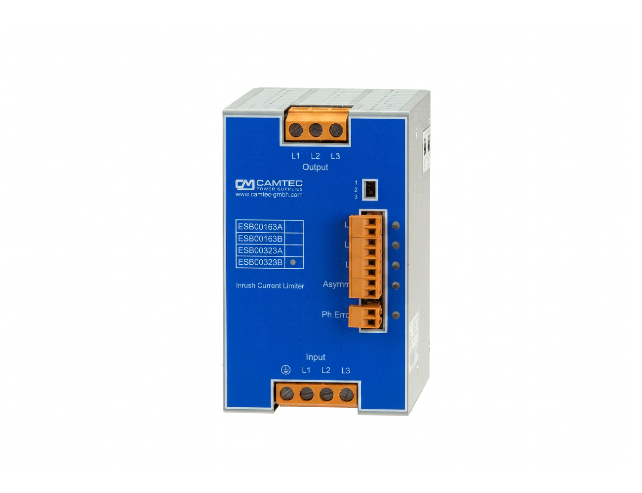 Camtec ESB00163 Series 3-Phase Inrush Current Limiter