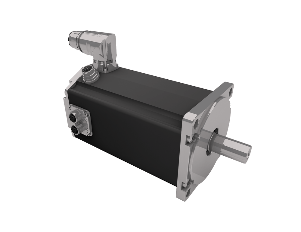 Dunkermotoren BG 95 dPro brushless servo motor with integrated 4Q controller, available in PROFINET, EtherCAT and EtherNet/IP variants, rated at 1390W continuous output.