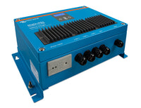 Right side profile of the Victron Skylla-IP65 12V 70A three-output battery charger for 12V battery systems
